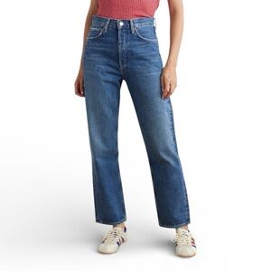 AGOLDE ‘90s High-Rise Straight-Leg Jeans 👖 Size 23 | Vintage Fit | $248 Retail